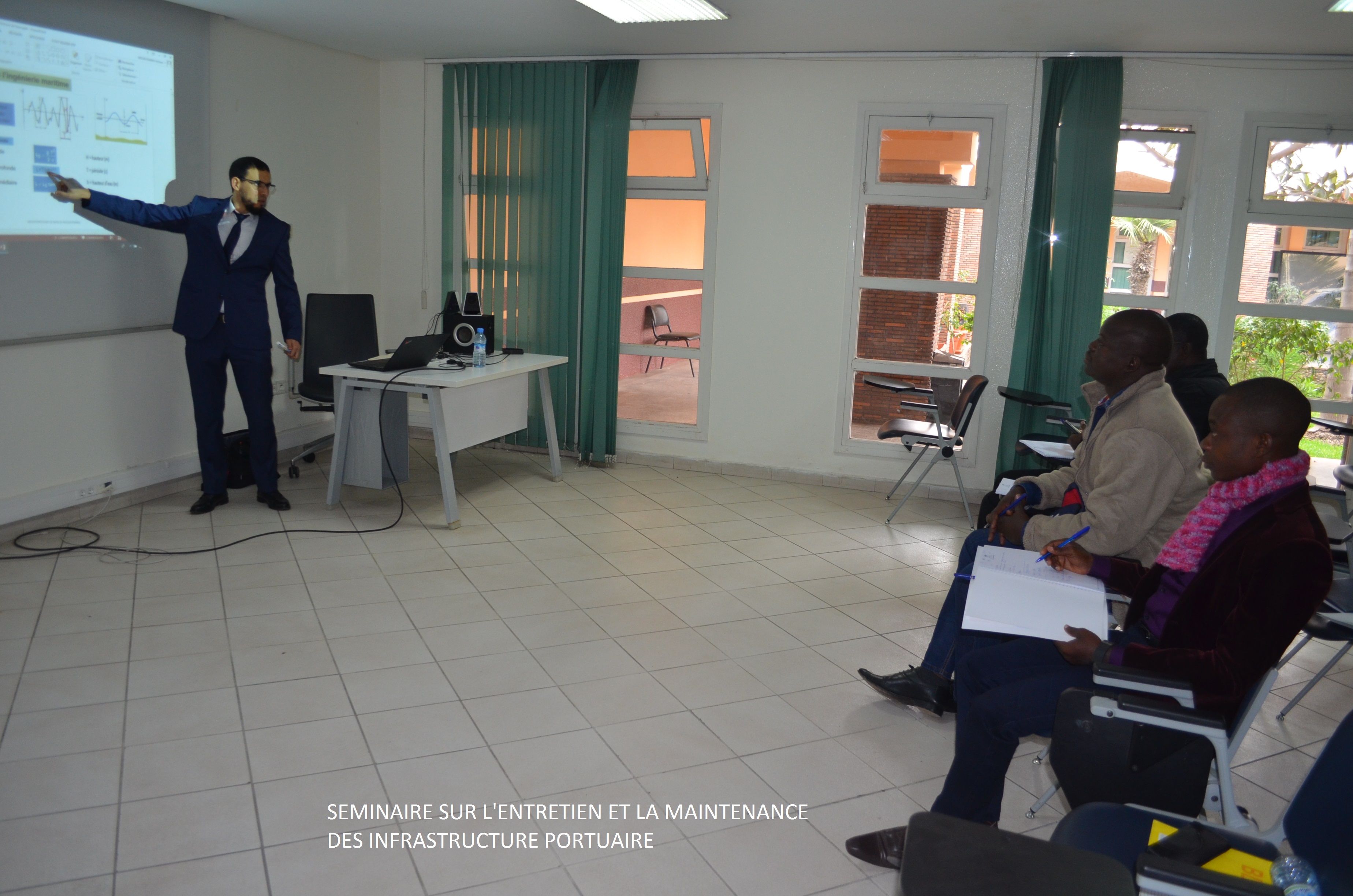 Formation sur l’entretien et le contrôle des ouvrages portuaires des ingénieurs du Port Autonome de Lomé (TOGO) Du 9 au 20 décembre 2019